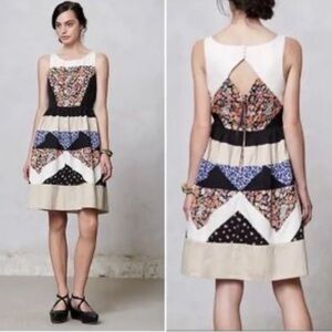 Anthropologie Leifnotes Floral Dress
